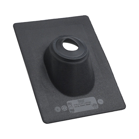B & K Oatey All-Flash 11 in. W X 15 in. L Thermoplastic Roof Flashing Black 11919